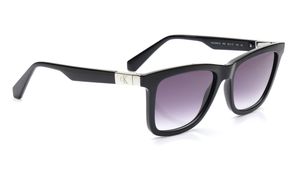 Image 2 of Black Rectangle Sunglasses for Men and Women from Calvin Klein Available at Titan Eye+