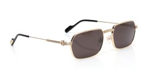 Image 2 of Grey Rectangle Sunglasses for Men from Cartier Available at Titan Eye+