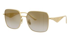 Image 2 of Brown Square Sunglasses for Women from Dolce And Gabbana Available at Titan Eye+