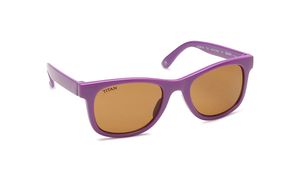 Image 2 of Black Square Sunglasses for Kids from Dash Available at Titan Eye+