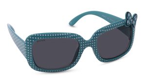 Image 2 of Black Square Sunglasses for Kids from Dash Available at Titan Eye+