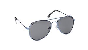 Image 2 of Smoke Aviator Sunglasses for Kids from Dash Available at Titan Eye+