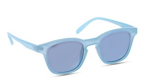 Image 2 of Blue Square Sunglasses for Kids from Dash Available at Titan Eye+