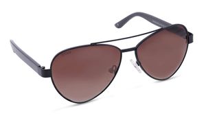 Image 2 of Brown Aviator Sunglasses for Kids from Dash Available at Titan Eye+