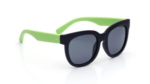 Image 2 of Grey Square Sunglasses for Kids from Dash Available at Titan Eye+