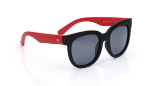 Image 2 of Grey Square Sunglasses for Kids from Dash Available at Titan Eye+