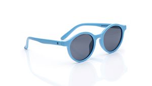 Image 2 of Grey Round Sunglasses for Kids from Dash Available at Titan Eye+