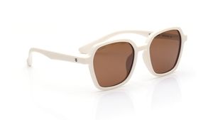 Image 2 of Brown Geometric Sunglasses for Kids from Dash Available at Titan Eye+