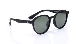 Image 2 of Green Round Sunglasses for Kids from Dash Available at Titan Eye+