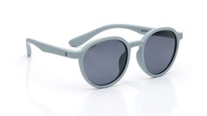 Image 2 of Grey Round Sunglasses for Kids from Dash Available at Titan Eye+