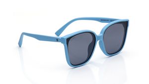 Image 2 of Grey Square Sunglasses for Kids from Dash Available at Titan Eye+