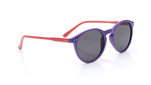 Image 2 of Smoke Round Sunglasses for Kids from Dash Available at Titan Eye+