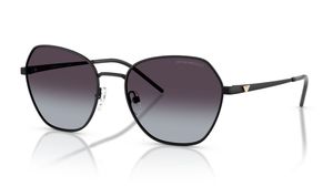 Image 2 of Grey Irregular Sunglasses for Women from Emporio Armani Available at Titan Eye+