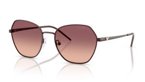 Image 2 of Pink Irregular Sunglasses for Women from Emporio Armani Available at Titan Eye+