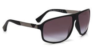 Image 2 of Blue Square Sunglasses for Men from Emporio Armani Available at Titan Eye+