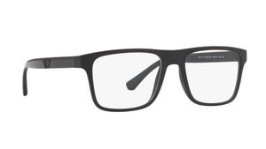 Image 2 of Clear Rectangle Sunglasses for Men from Emporio Armani Available at Titan Eye+