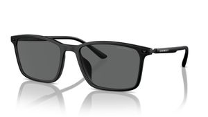 Image 2 of Grey Rectangle Sunglasses for Men from Emporio Armani Available at Titan Eye+
