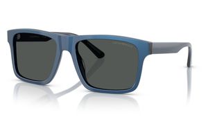 Image 2 of Black Square Sunglasses for Men from Emporio Armani Available at Titan Eye+