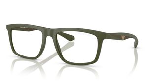 Image 2 of Transparent Square Sunglasses for Men from Emporio Armani Available at Titan Eye+