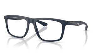 Image 2 of Transparent Square Sunglasses for Men from Emporio Armani Available at Titan Eye+