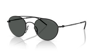 Image 2 of Grey Round Sunglasses for Men from Emporio Armani Available at Titan Eye+