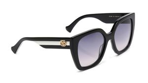 Image 2 of Grey Butterfly Sunglasses for Women from Gucci Available at Titan Eye+