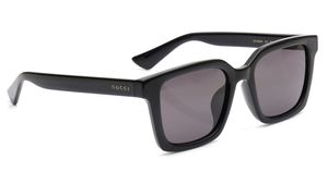 Image 2 of Grey Square Sunglasses for Men from Gucci Available at Titan Eye+