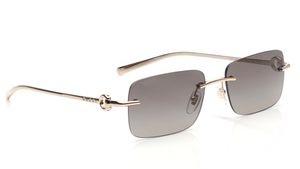 Image 2 of Grey Rectangle Eyeglasses for Men from Gucci Available at Titan Eye+