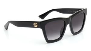 Image 2 of Grey CatEye Sunglasses for Women from Gucci Available at Titan Eye+
