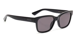 Image 2 of Grey Square Sunglasses for Men from Gucci Available at Titan Eye+