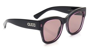 Image 2 of Violet Butterfly Sunglasses for Women from Gucci Available at Titan Eye+