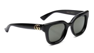 Image 2 of Grey Round Sunglasses for Women from Gucci Available at Titan Eye+