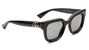 Image 2 of Grey Phantos Sunglasses for Women from Gucci Available at Titan Eye+