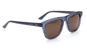 Image 2 of Brown Rectangle Eyeglasses for Men from Gucci Available at Titan Eye+