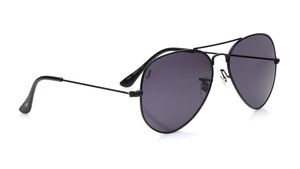 Image 2 of Grey Aviator Sunglasses for Men and Women from Tees By Fastrack Available at Titan Eye+