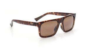 Image 2 of Bronze Rectangle Sunglasses for Men from Maui Jim Available at Titan Eye+