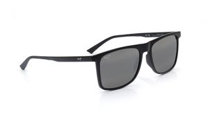 Image 2 of Black Rectangle Sunglasses for Men from Maui Jim Available at Titan Eye+
