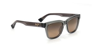 Image 2 of Transparent Rectangle Sunglasses for Men and Women from Maui Jim Available at Titan Eye+