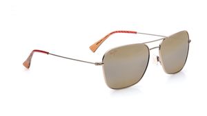 Image 2 of Bronze Aviator Sunglasses for Men from Maui Jim Available at Titan Eye+