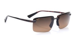 Image 2 of Bronze Rectangle Sunglasses for Men and Women from Maui Jim Available at Titan Eye+