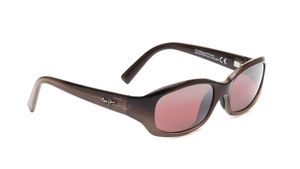 Image 2 of Pink Rectangle Sunglasses for Women from Maui Jim Available at Titan Eye+