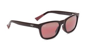 Image 2 of Pink Square Sunglasses for Men and Women from Maui Jim Available at Titan Eye+