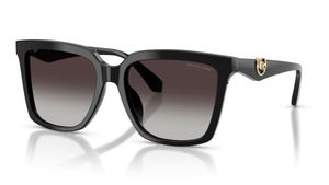 Image 2 of Grey Square Sunglasses for Women from Michael Kors Available at Titan Eye+