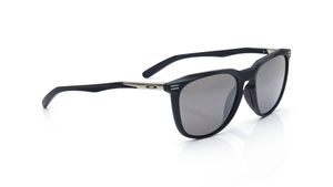 Image 2 of Black Round Polarized Sunglasses for Men from Oakley Available at Titan Eye+