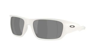 Image 2 of Grey Rectangle Sunglasses for Men from Oakley Available at Titan Eye+