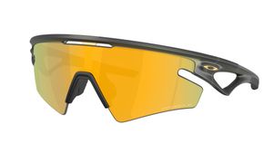 Image 2 of Gold Rectangle Sunglasses for Men and Women from Oakley Available at Titan Eye+