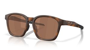 Image 2 of Brown Square Sunglasses for Men and Women from Oakley Available at Titan Eye+