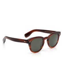 Image 2 of Green Pillow Sunglasses for Men And Women from Oliver Peoples Available at Titan Eye+