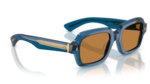 Image 2 of Brown Rectangle Sunglasses for Women from Oliver Peoples Available at Titan Eye+