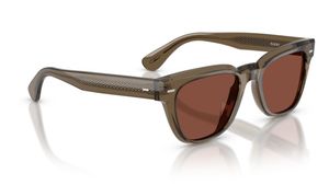 Image 2 of Brown Pillow Sunglasses for Men and Women from Oliver Peoples Available at Titan Eye+